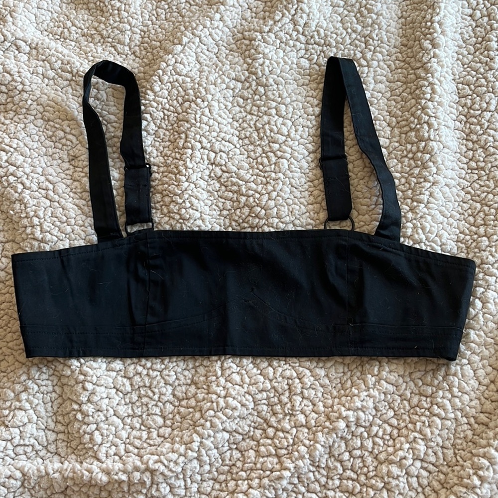 Black Crop Tank
